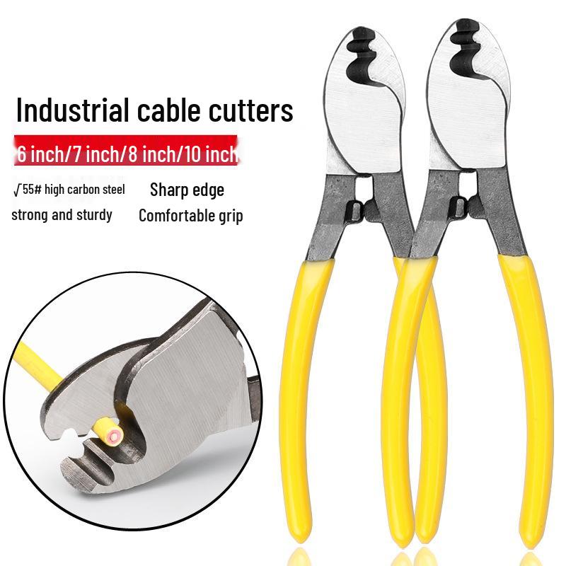 Elektrikářské 10" kleště na kabely a odizolování drátů