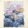 Chiffon Women Beach Scarf Floral Silk Shawls Design Print Headband Female Summer Headband Wraps Sunscreen Hijab