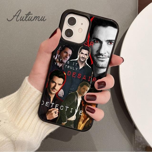 Lucifer TV Phone Case for iPhone 11 12 13 14 Pro Max Mini X XR XS SE 2020 5 6S 7 8 Plus Samsung Galaxy S21 S22 Cover Shell