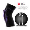 Sportliche Kompressions-Kniebandage mit Patella-Gelkissen & seitlichen Stabilisatoren zur Linderung von Meniskusrissen, Kreuzbandrissen, Arthritis und Gelenkschmerzen für Männer