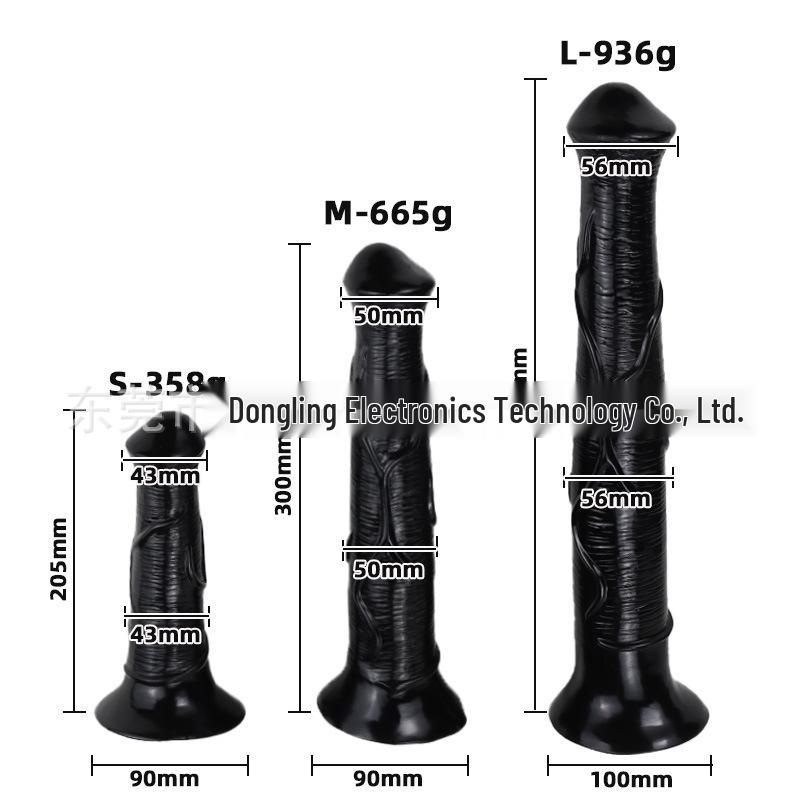 Extra Großer Analplug & Vaginalstimulator - Realistisches Lustgerät für Männer und Frauen