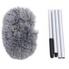 Extra Long Round Duster 360 Degree Rotation Multifunctional Washable Ceiling Fan Duster 140cm Dust Removal Tool for