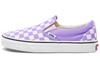Classic Slip On 'Checkerboard Violet Tulip' Women's VN0A38F7VLX