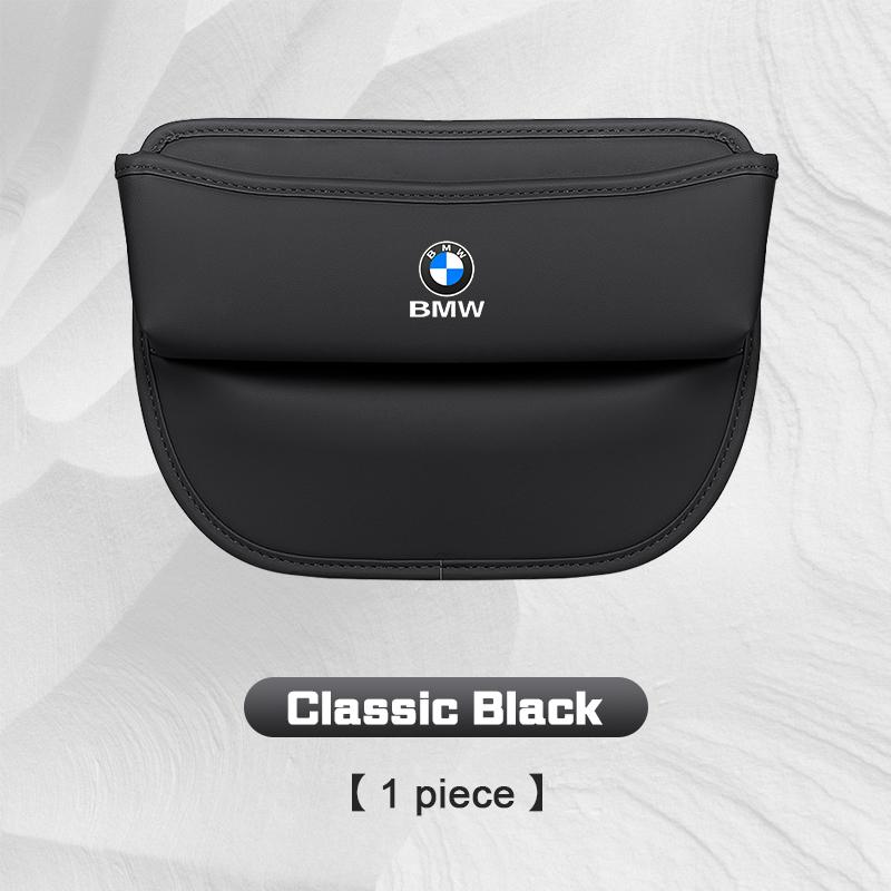 For BMW M M3 M5 M6 E36 E39 E46 E60 E90 E91 F48 F25 F07 F10 X1 X3 X5 X6 PU Leather Car Seat Gap Organizer Storage Box Accessories cyfp80