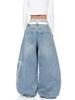 Retro High-Waist Slimming Side-Print Jeans for Women