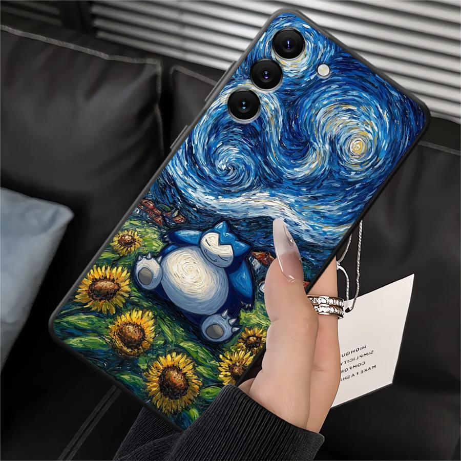 

Крутой чехол Gengar Pokemon для Samsung Galaxy A70 A17 A12 A16 A40 A15 A06 A04 A50 A05 A13 A20 Чехол для телефона Funda Galaxy A13 4G