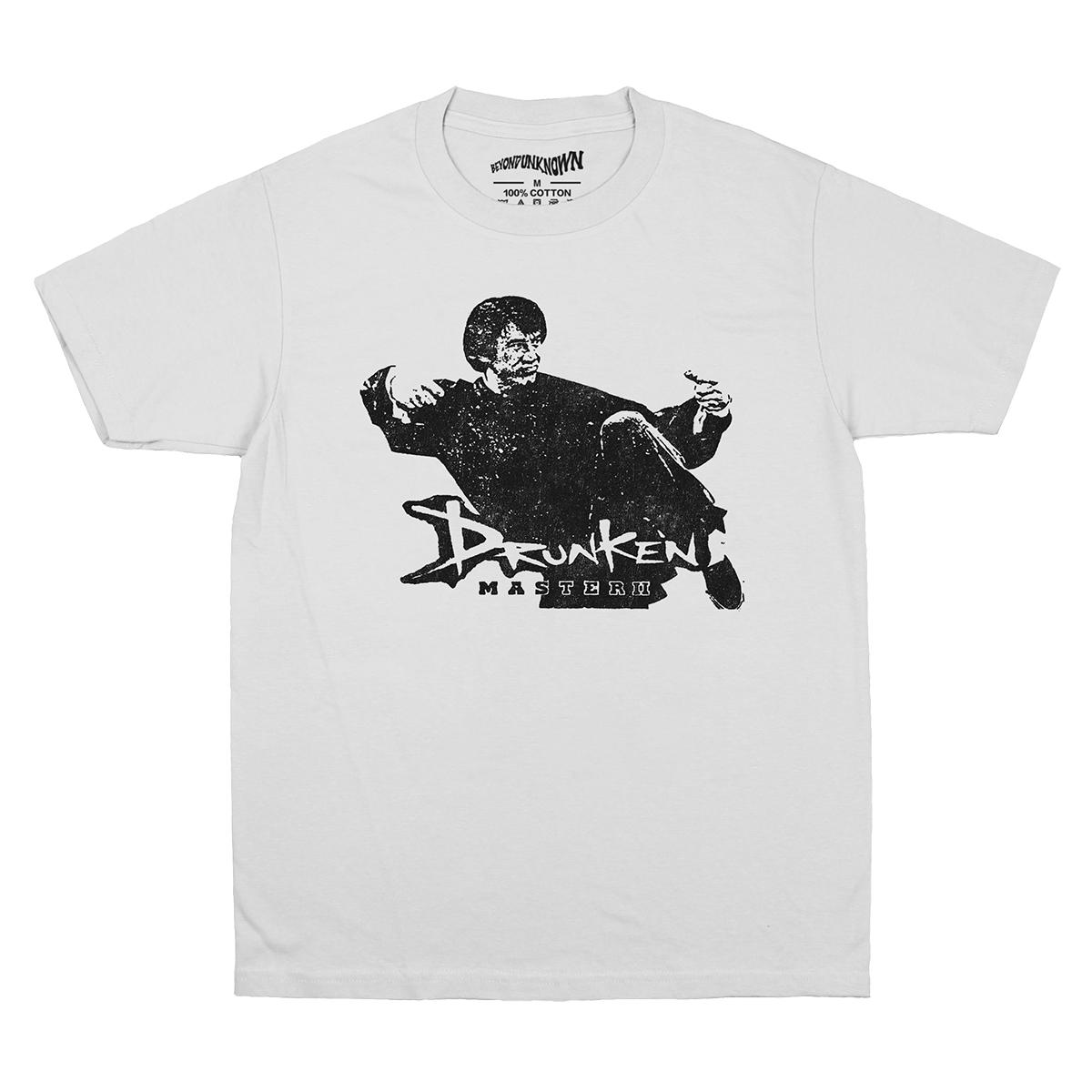 Drunken Master TShirt Jackie Chan Hong Kong Kung Fu Movie Film Snake in the Eagles Shadow Unisexs Short Sleeves Cotton Shirt S