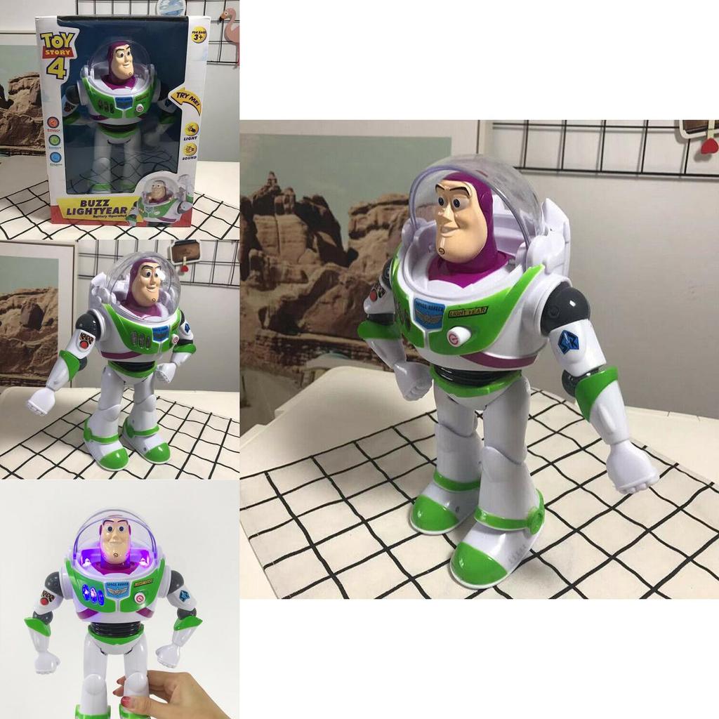 Buzz Lightyear Toy Story 4 Talking Action Figure With Movable Limbs And Bright Detailing