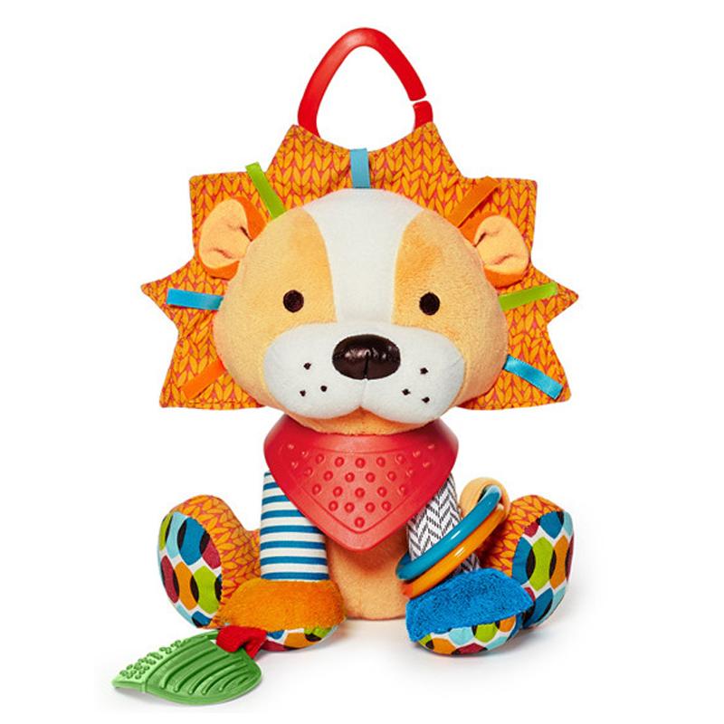 Baby Toys Plush Stuffed Rattle Toys Stroller Hanging Animals Bed Mobile Infant for Baby Toys 0 6 Months Peluche Sensorial Baby