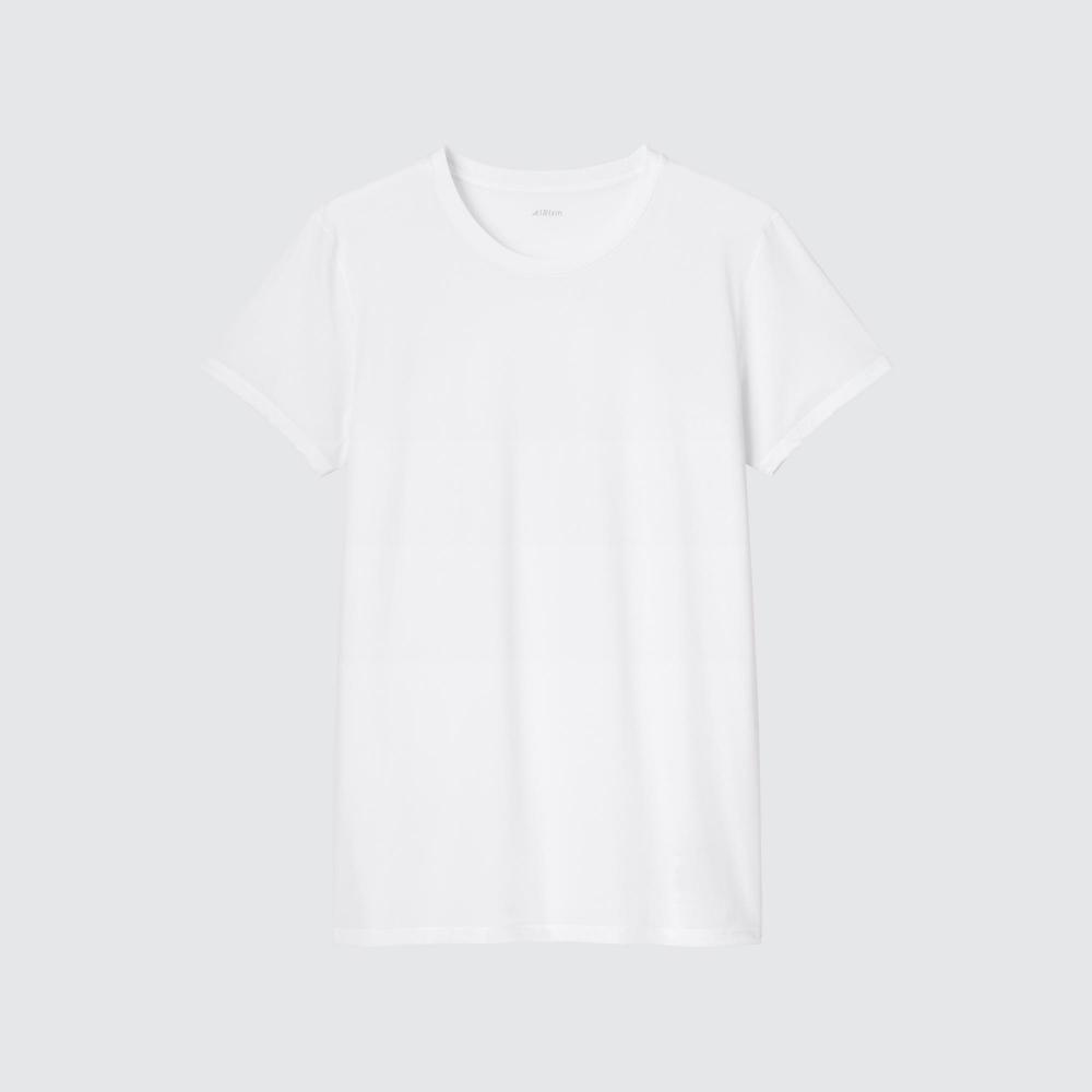

ФУТБОЛКА С КРУГЛЫМ ВЫРЕЗОМ UNIQLO AIRISM С КОРОТКИМ РУКАВОМ