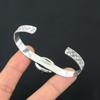 Daughters Day Sale Sterling Silver Root Chakra Natural Stingray Coral New Bangle