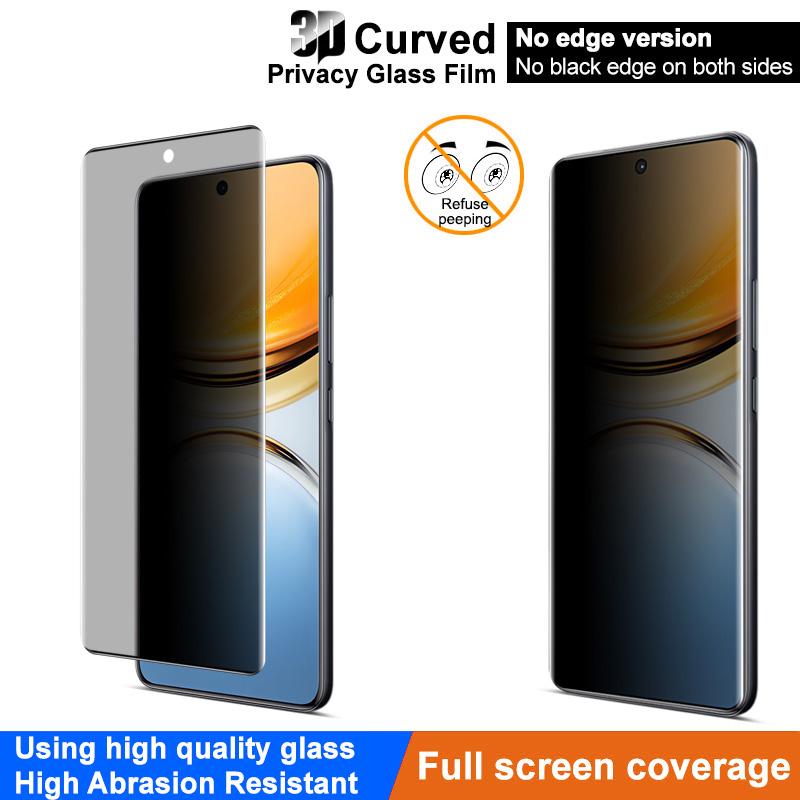 IMAK For vivo Y300 Pro 5G Anti-Spy Tempered Glass Screen Protector (No Edge Version)