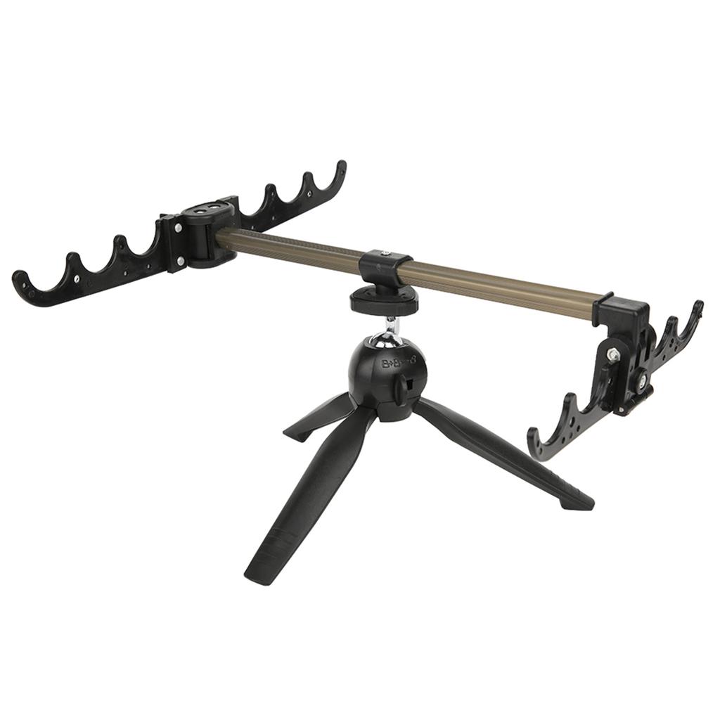 Outdoor Telescopic Ice Fishing Rod Stand Holder Foldable Tripod Stand Sea Fishing Pole Rod Bracket Fishing Accessories