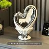 Nowoczesny Ceramiczny Wazon na Bukiet Kreatywny Salon Domowy Aranżacja Kwiatowa Luksusowe Wysokiej Klasy Ozdoby Dekoracyjne Urządzenie do Kwiatów