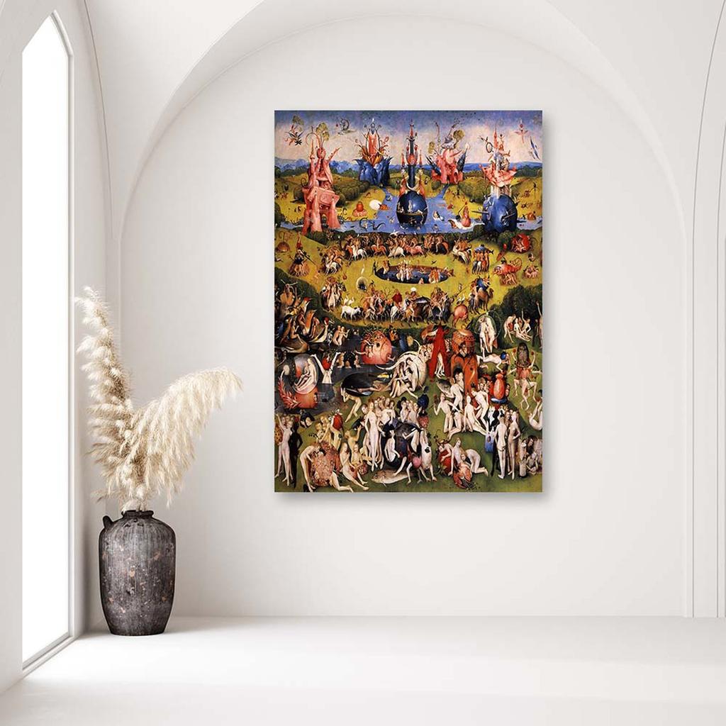 Canvas Print, Garden of Eden - H. Bosch Reproduction