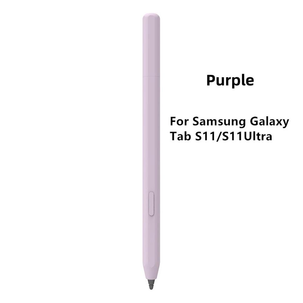 

Стилус для Samsung Galaxy Tab S11 Ultra S10 S9 S8 S7 S6 Lite Планшетний стилус Захисний чохол М який силікон Ударостійкий Нековзкий S11-Purple