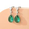 Luxury Teardrop Zircon Earrings - Elegant Summer Gift for Women
