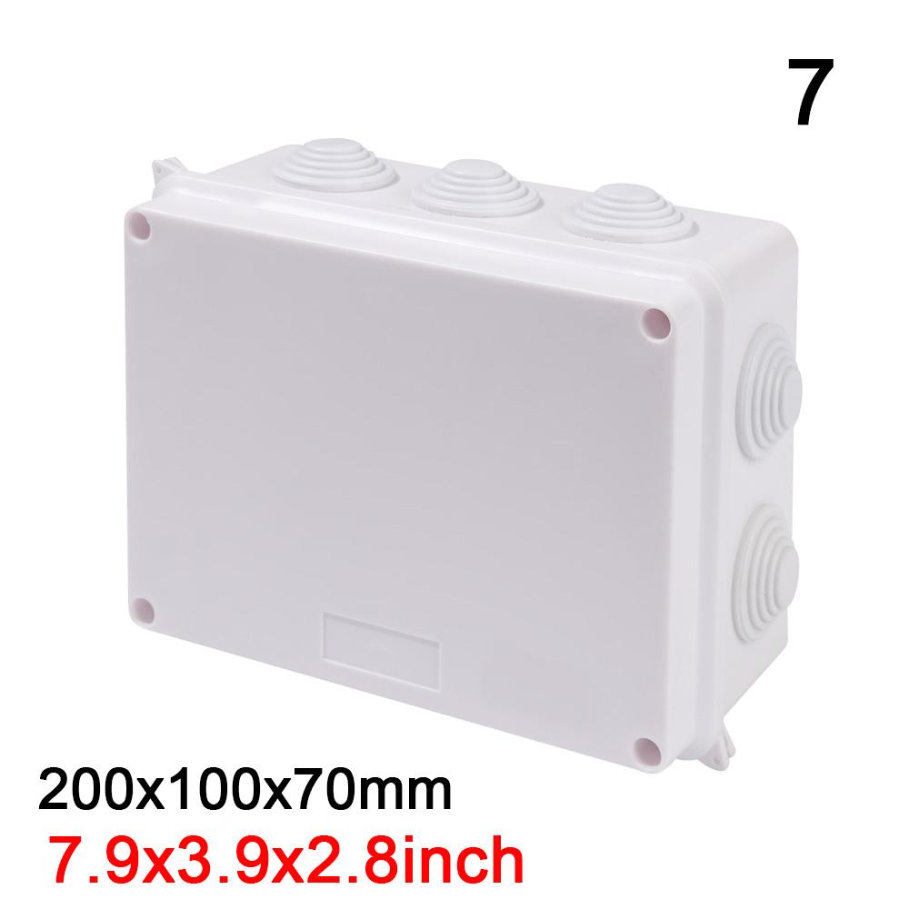 Outdoor IP65 Connection Cable Branch Electric Control Boxes Junction Box Indoor Wire Shell Power Case