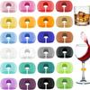 12/24pcs Silicone Wine Glass Marker Juice Champagne Cup Goblet Label Mug Tag Bar Wedding Identification  Party Tools
