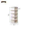 Multi-Layer Rotating Display Rack for Bags, Books, and Shoes