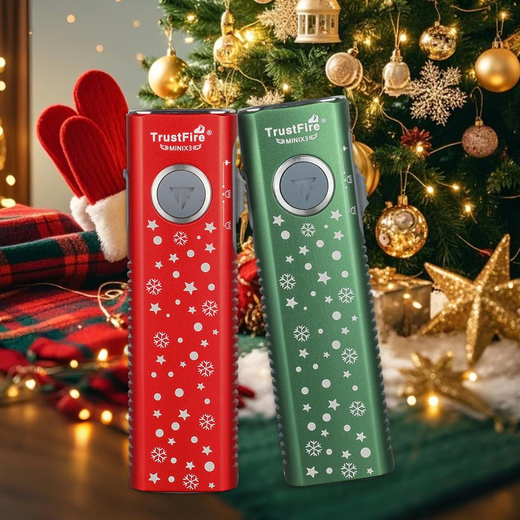 Trustfire Mini X3 EDC 1050 4 Light Indicator Magnetic High Green IPX6 Power High Color Rendering Index Stain Fluorescent Agent Cat Disaster Outdoor