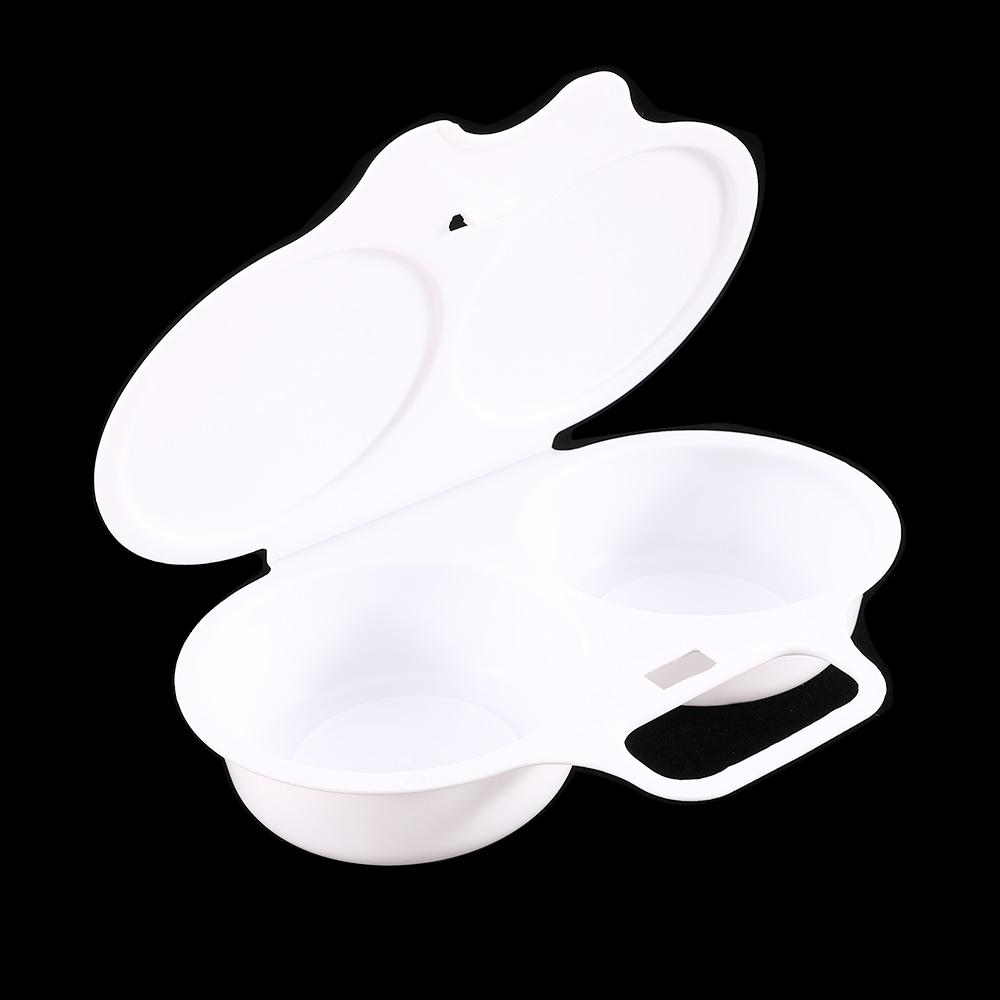 Round Shape Made Easy Cooking Microwave Oven Steamer Egg Tool Egg Poacher Egg Mold Kitchen Gadgets