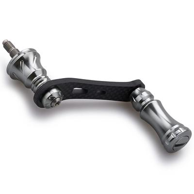 HEIGHTEN 42mm Reel Handle with 15mm Compatible with Shimano and Daiwa Spinning Chess Series for Light Game and Stream Fishing Knob, Reels, (Gunmetal)