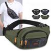 Men/Women Waist Bag Multifunctional Large Capacity Waist Bag Crossbody Bag Fashion Trend Business Bag Wearable Outdoor Sports Mobile Phone Bag