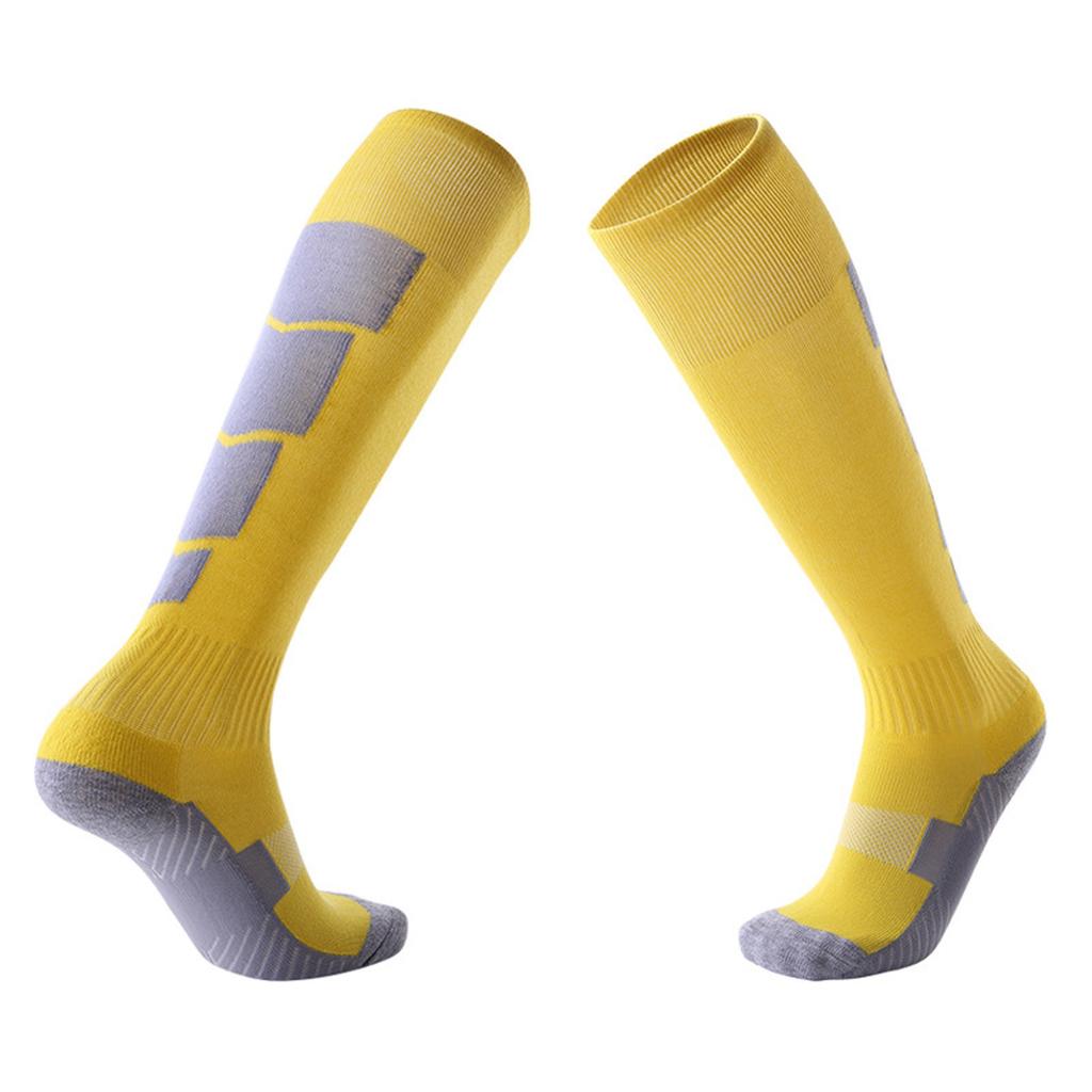 Mens Football Soccer Socks Over Knee High Long Sock Baseball Runing Sport