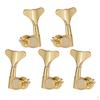 5 Pieces Zinc Alloy Electric Bass Replacement Closed Tuning Pegs