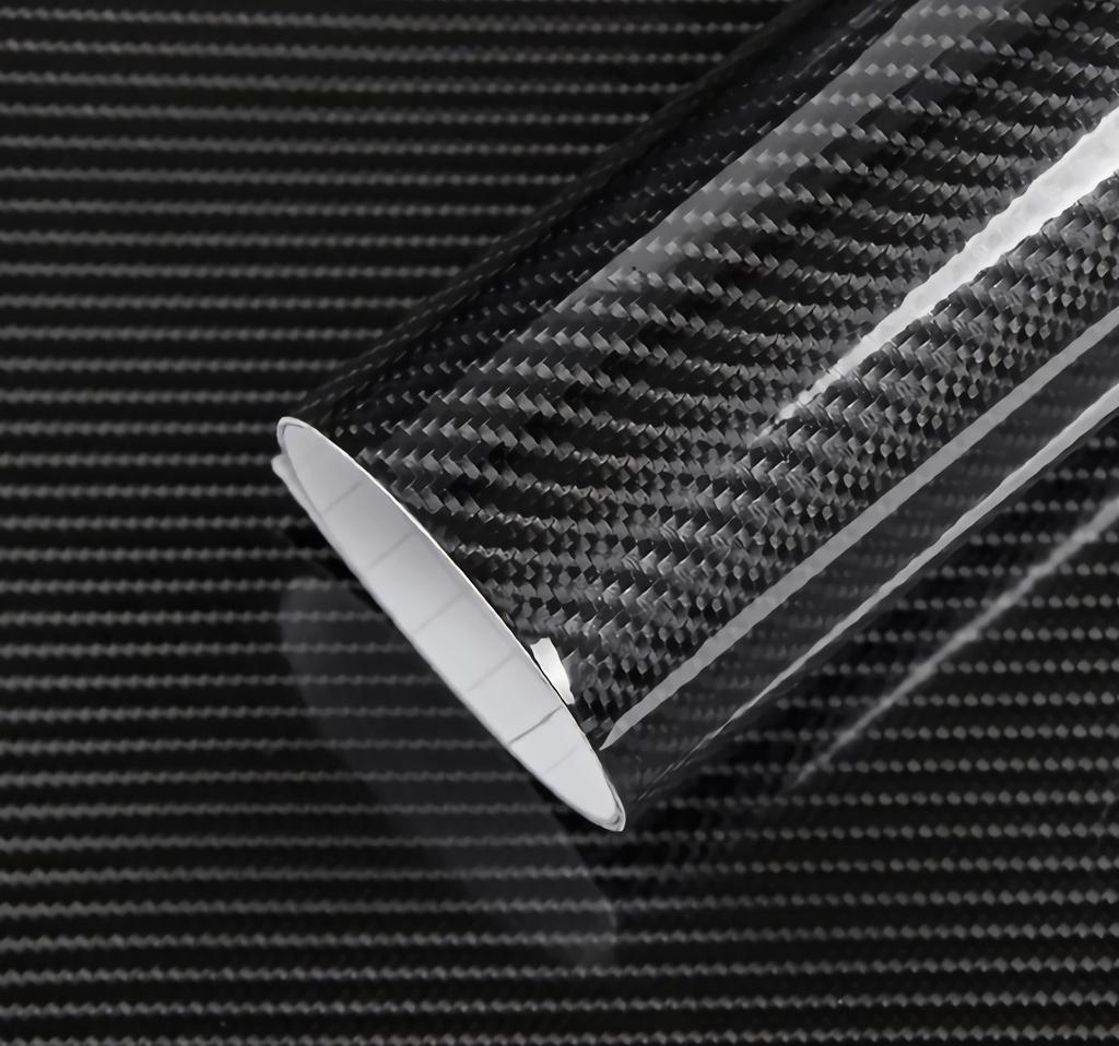 IlMondoMall 4D Carbon Sheet, High Gloss, Carbon Style, Carbon Sticker, General Purpose, Glossy Type