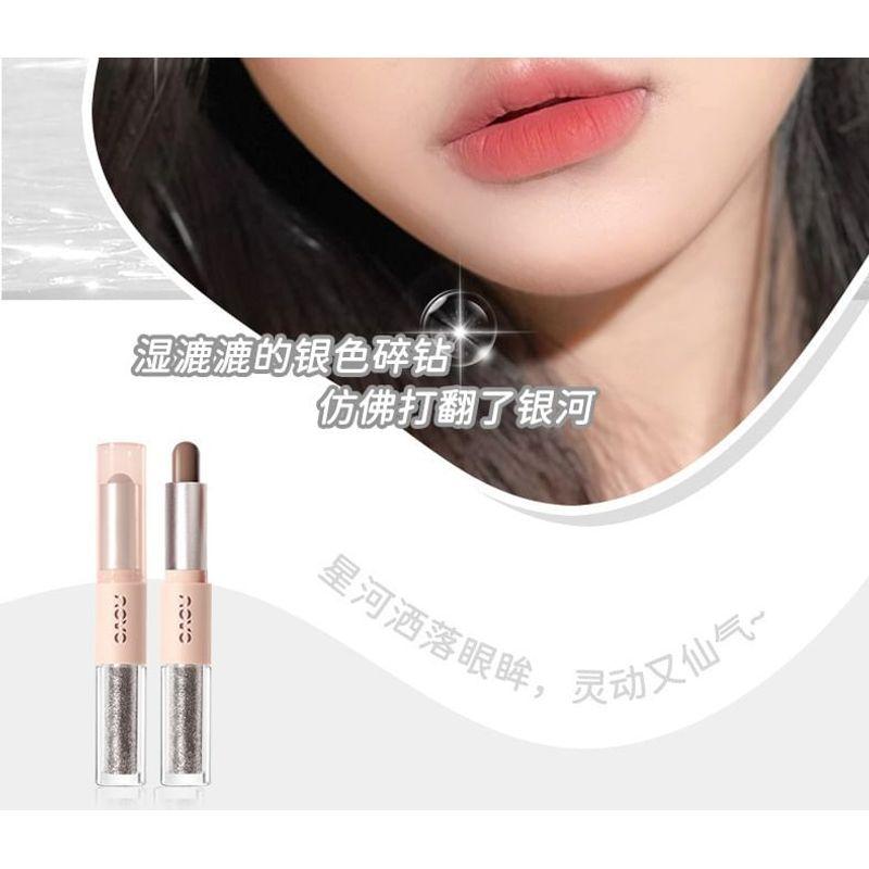 NOVO - Lápis Sombra Galaxy Diamond de Duas Pontas - 4 Cores