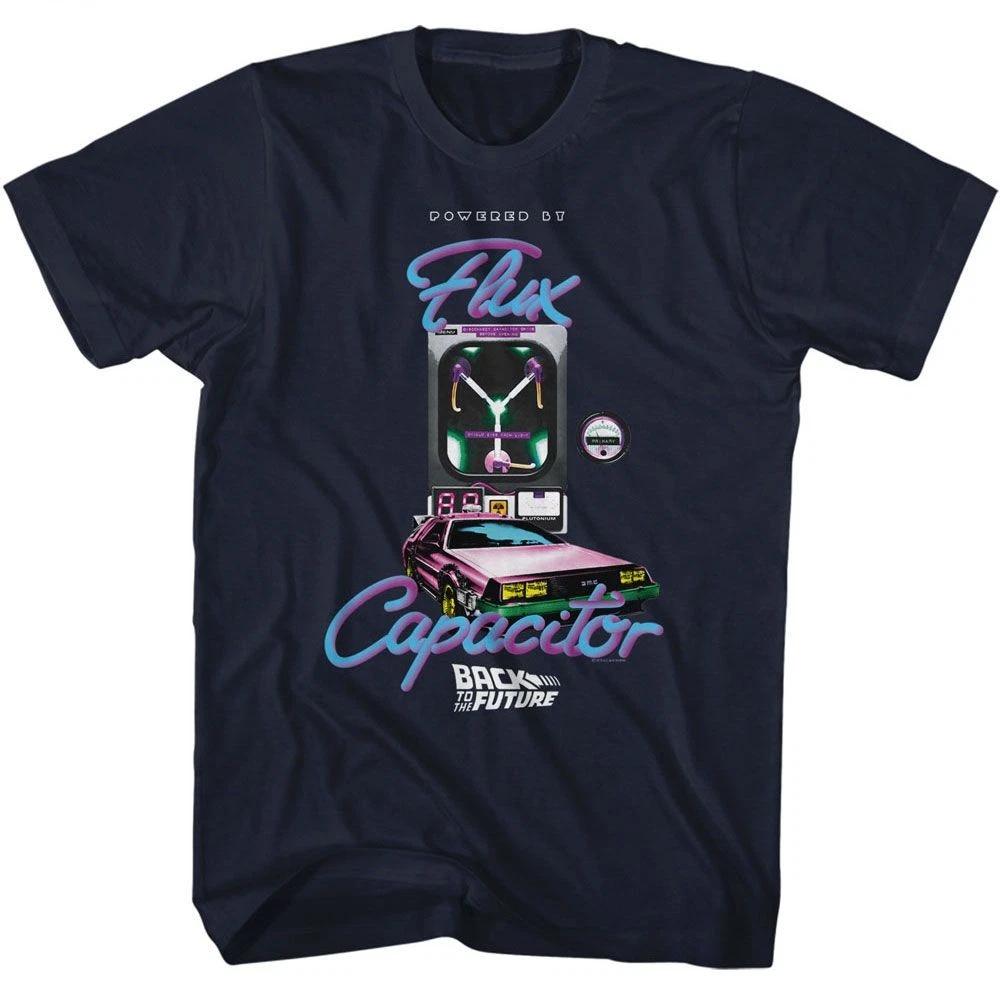 Back To The Future - Powered By Flux Capacitor - American Classics - Solid Blue 140