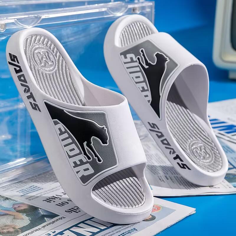 New Slippers Men Summer Sports Outdoor Non-Slip Couples Home Bathroom Sandals and Sports Slippers Men Flip Flop Slipper