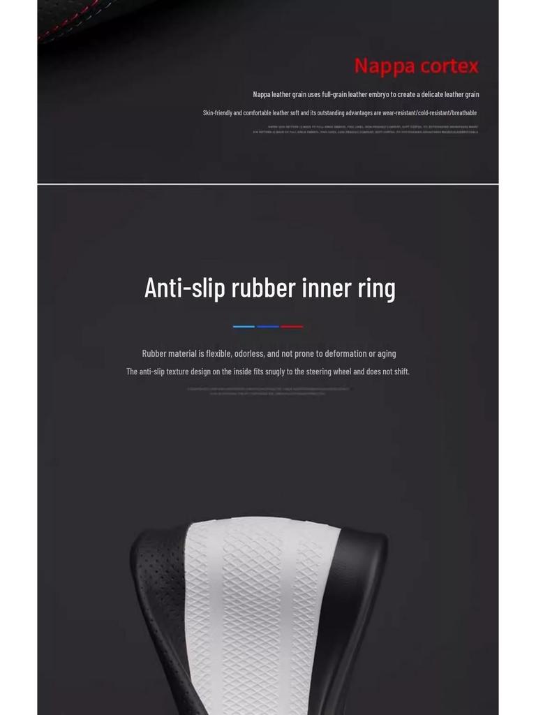 Ideale L7/L8/L9/MEGA/ONE Lenkradabdeckung: Antibakteriell, Fleckenabweisend, Atmungsaktiv, Ultradünn, Original-Autofarbe