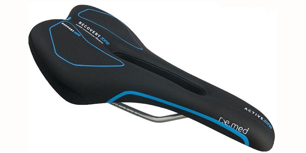 

Selle Royale 145mm x 280mm Length R.e.med Saddle, Black/Sky Blue,