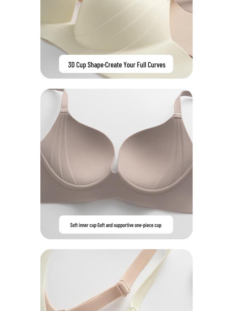 3D Stereoscopic Seamless Lift Bra - Cloud-Like Comfort for Women