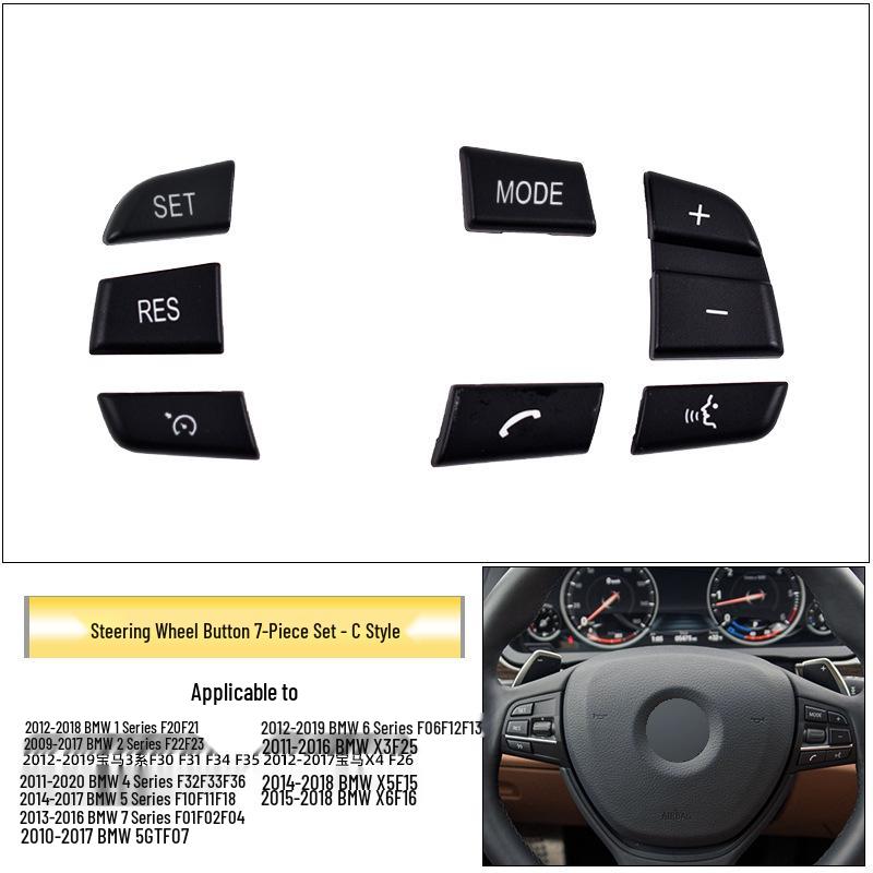 BMW Seria 3, 5, 7, X5, X6, F10 Butoane Multifuncționale de Control pe Volan