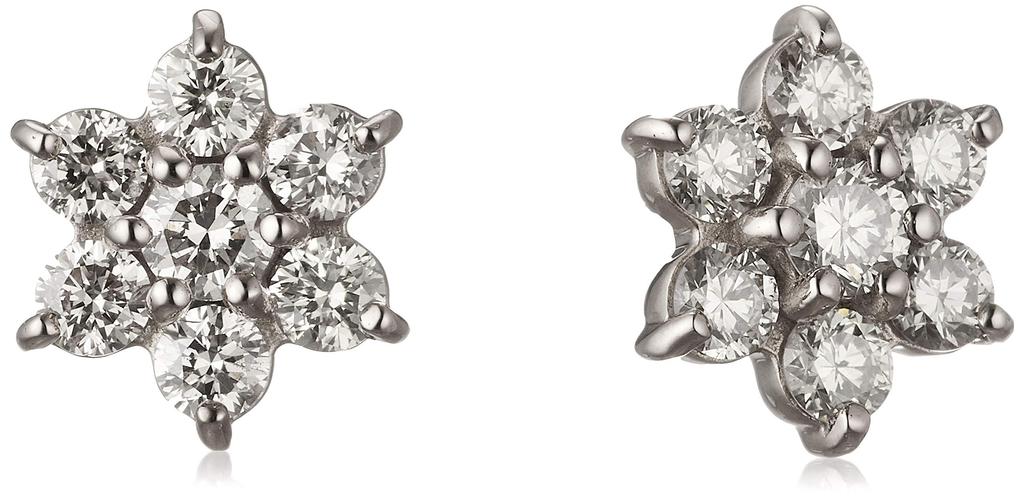[Estelle] Diamond Platinum Earrings (0.3ct)