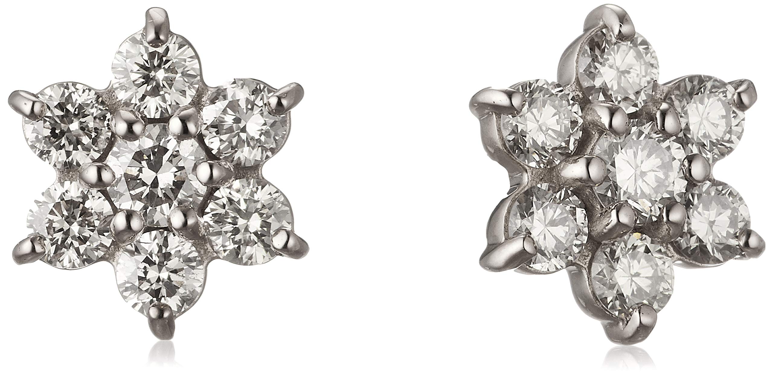 

[Estelle] Diamond Platinum Earrings (0.3ct)