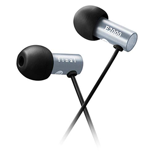 

Final E2000 FI-E2DALS in-Ear Earphones, Matte Silver