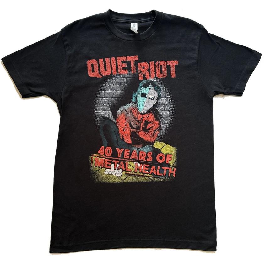 New Quiet Riot 40th Anniversary Unisex Short Sleeve T-shirt, S-4XL