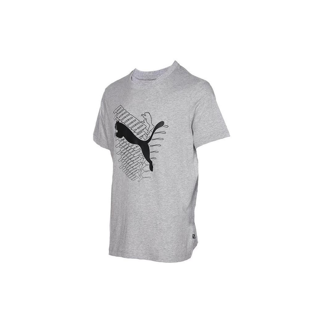 

New PUMA SS24 Set-in Sleeve T-Shirt Men s Gray 630857-04 M