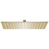 VidaXL Rain Shower Head Stainless Steel 40x40 Cm Square Golden