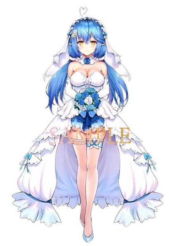 

Snow Flower Lamy Acrylic Stand Wedding Dress Hololive Event Goods