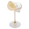 Polished Seashell Conch Shell Wine Glass Crystal Base Cocktail Glass  Valentine Birthday
