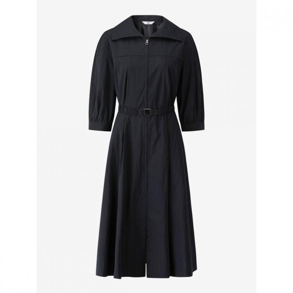 

Cc Collect 7 8 Flare Belted Dress C253mse005 DARK NAVY/55