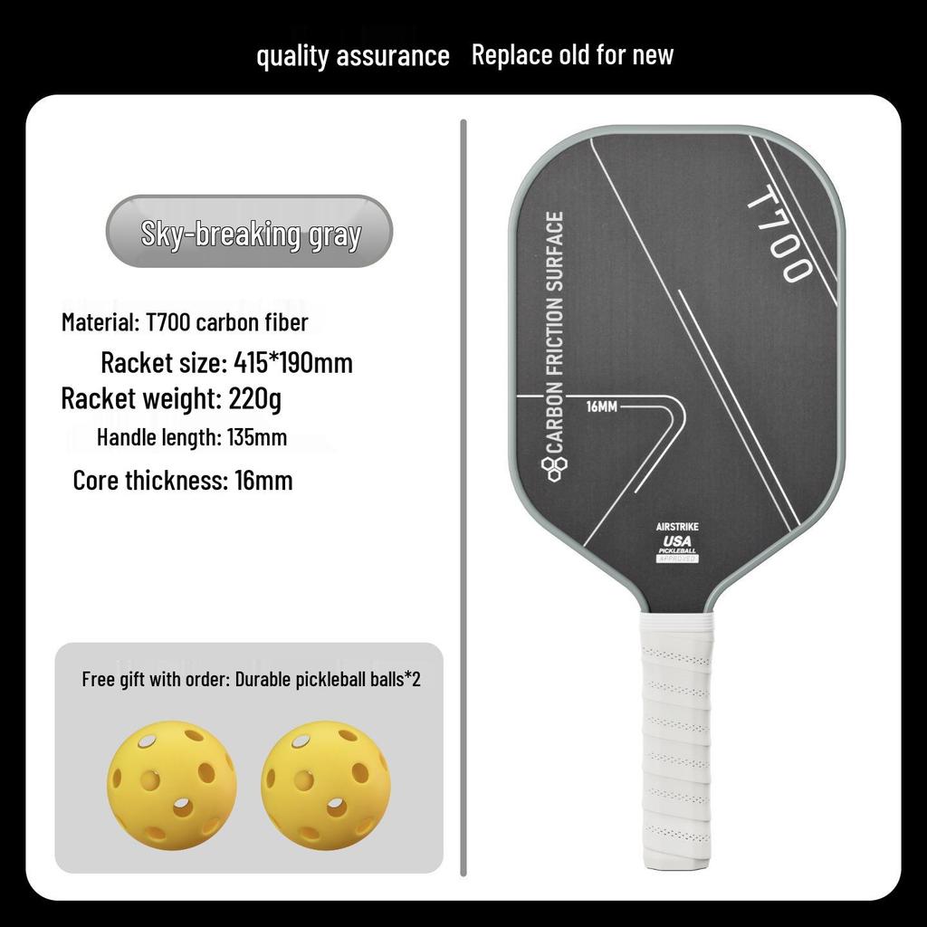 Carbon Fiber Pickleball Paddle Set for Adults & Children