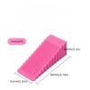 3pcs Creative Windproof Door Stopper, Plastic Matte Surface, Safety Door Barrier, Anti-Collision Door Stopper, Random Colors