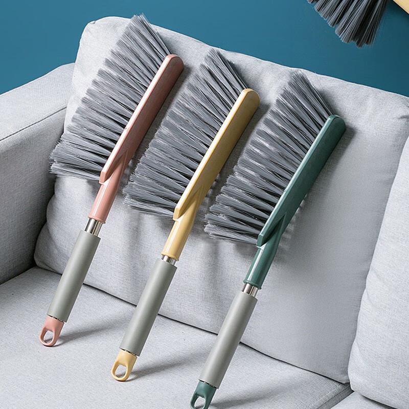 Long Handle Dust Removal Brush with Sponge Grip